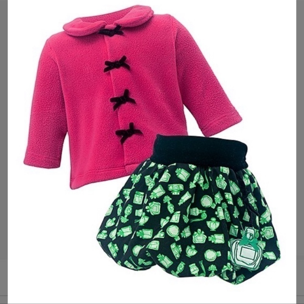 𝅺NEW Sno Pea Fuchsia Jacket and Balloon Skirt US 12M